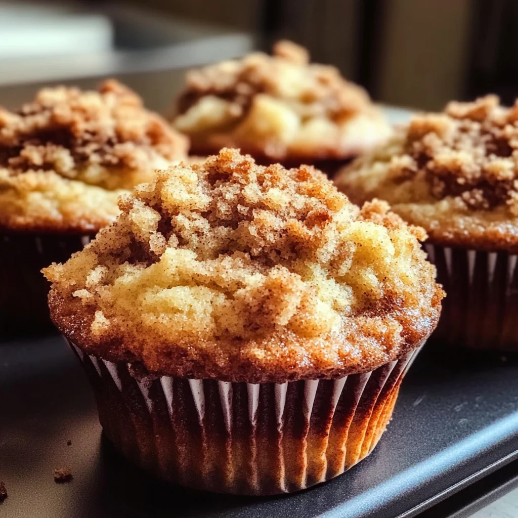 Coffee Cake Muffins with Crumble Magic