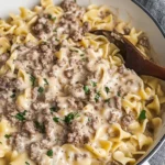 30-Minute Ground Beef Stroganoff