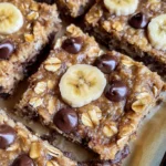 Banana Oatmeal Bars