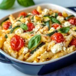 Best Baked Feta Pasta with Vegetables