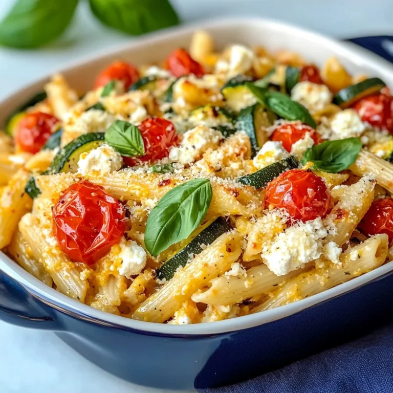 Best Baked Feta Pasta with Vegetables