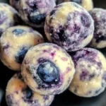 Blueberry Cheesecake Protein Bites