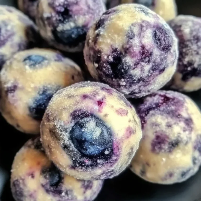 Blueberry Cheesecake Protein Bites