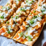 Buffalo Chicken Flatbread