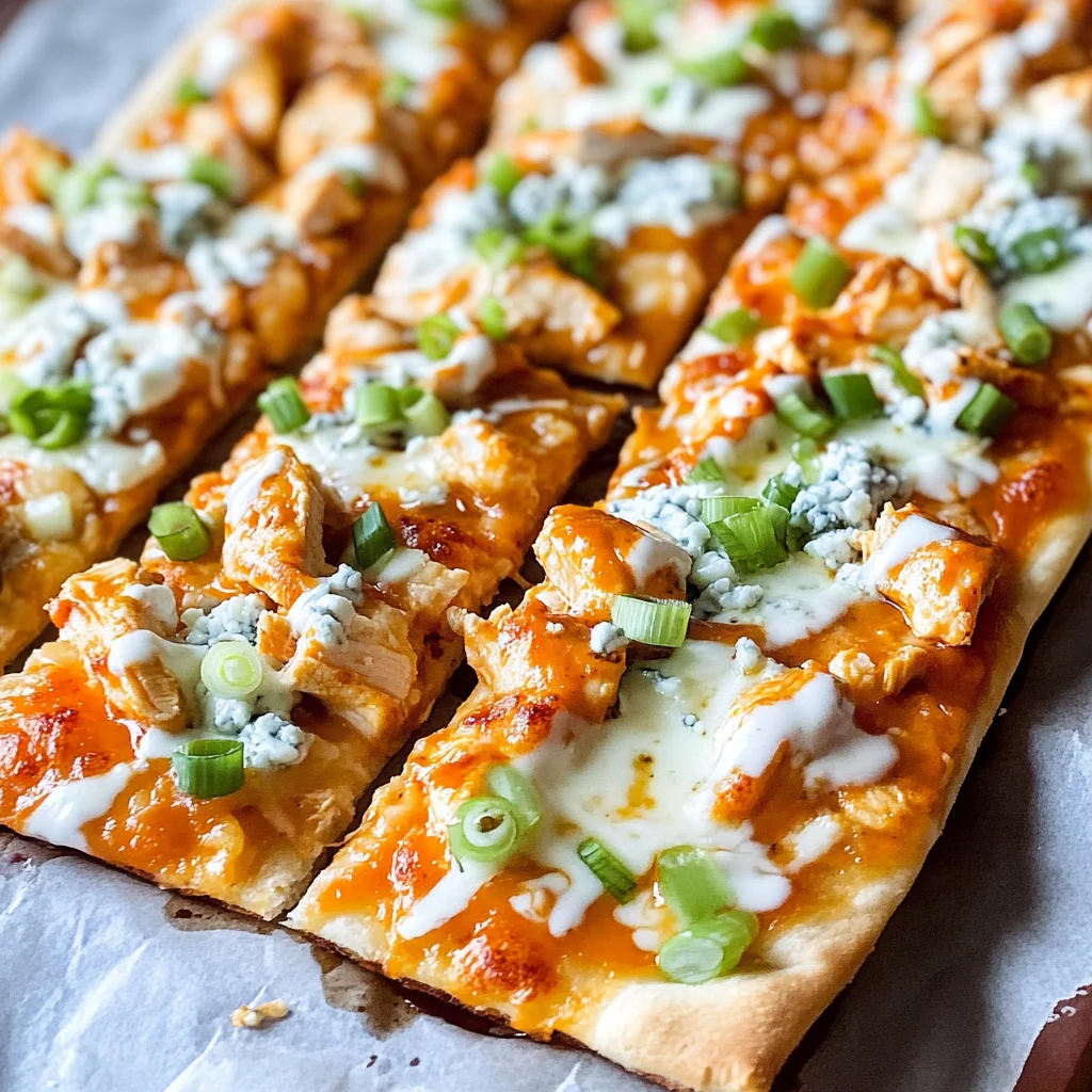 Buffalo Chicken Flatbread