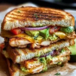 Chicken Avocado Melt Sandwich