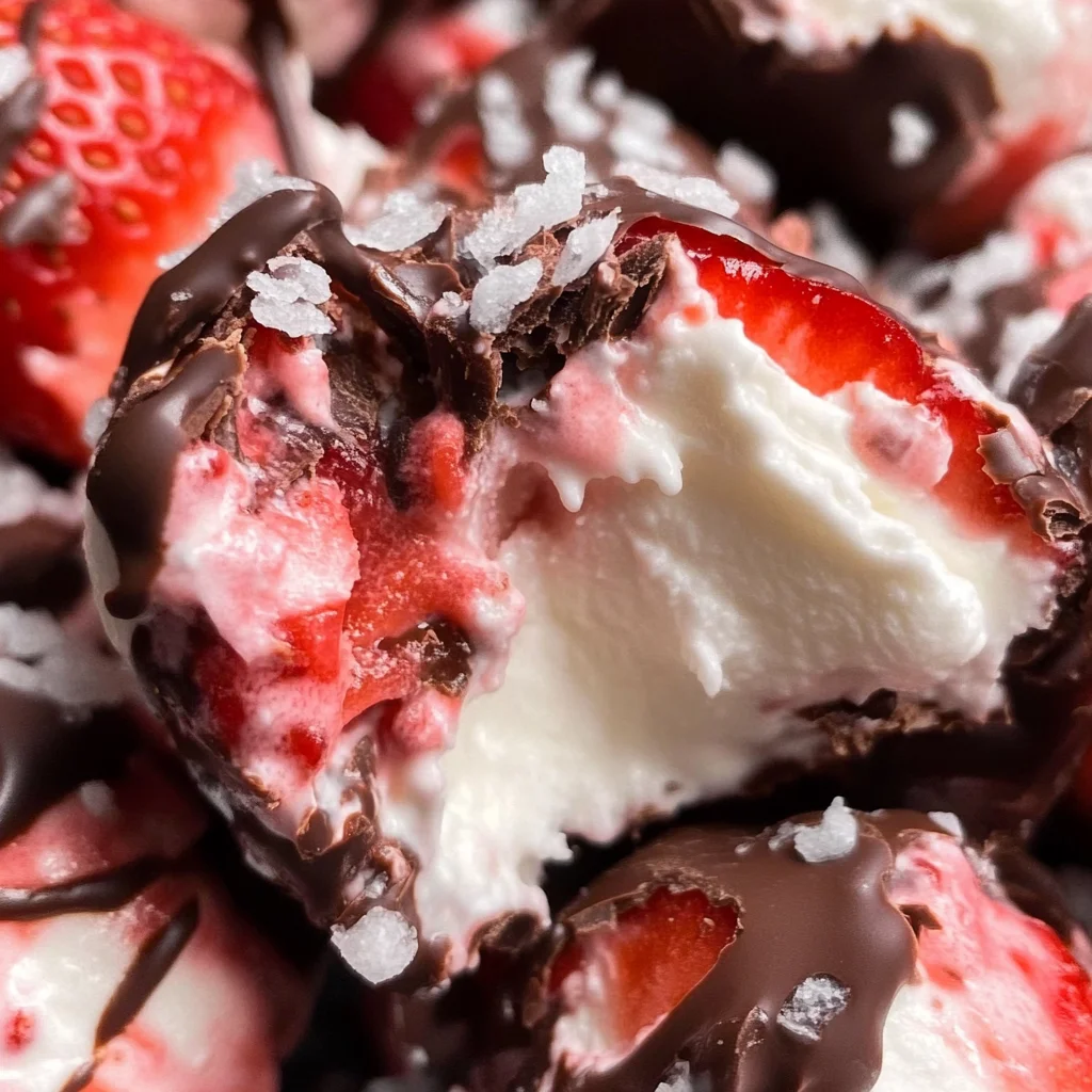 Chocolate Strawberry Yogurt Clusters (Viral Recipe!)