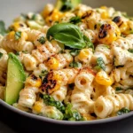 Creamy Street Corn Pasta Salad