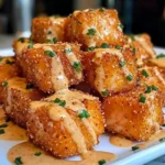 Crispy Bang Bang Salmon Bites