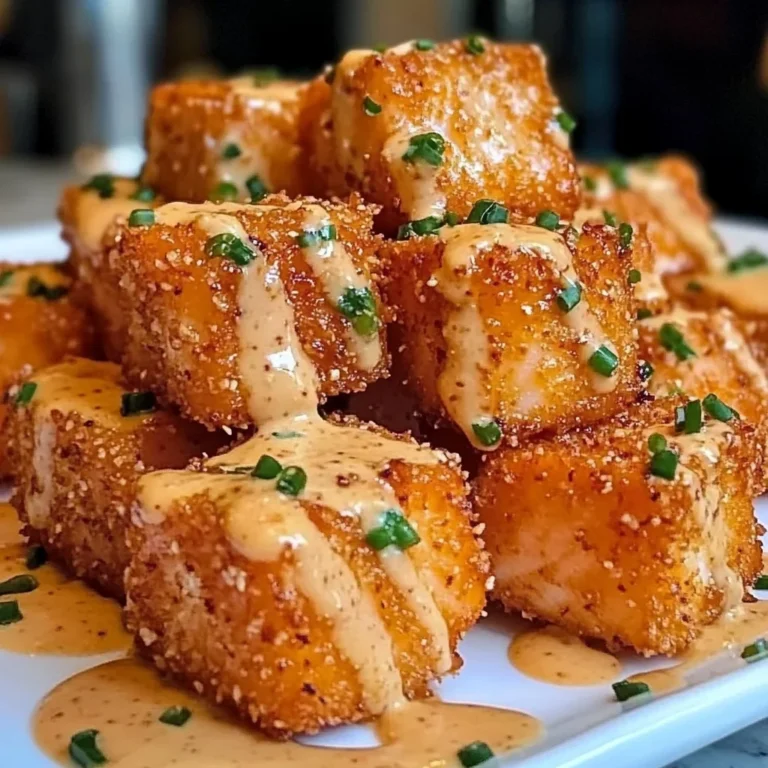 Crispy Bang Bang Salmon Bites