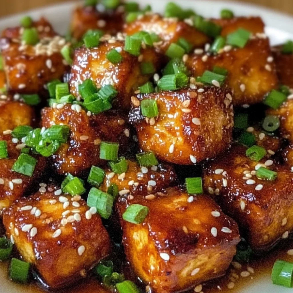 Crispy honey garlic tofu recipe that will amaze you!