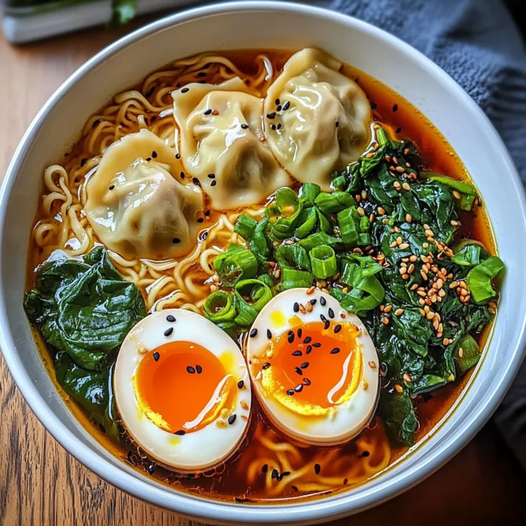 Dumpling Ramen Bowl
