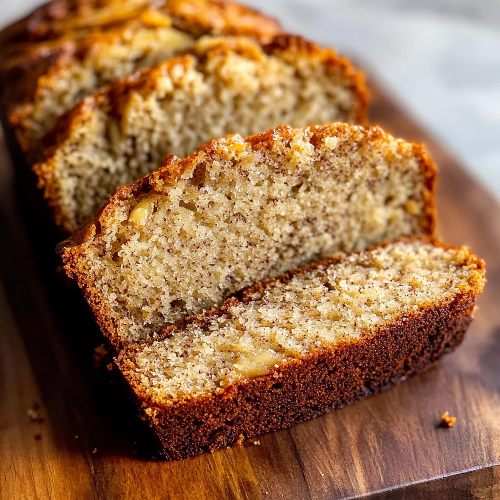 Easy Moist Banana Bread