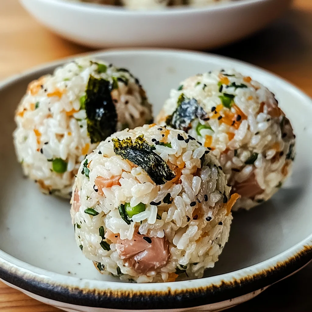 Easy Tuna Rice Balls