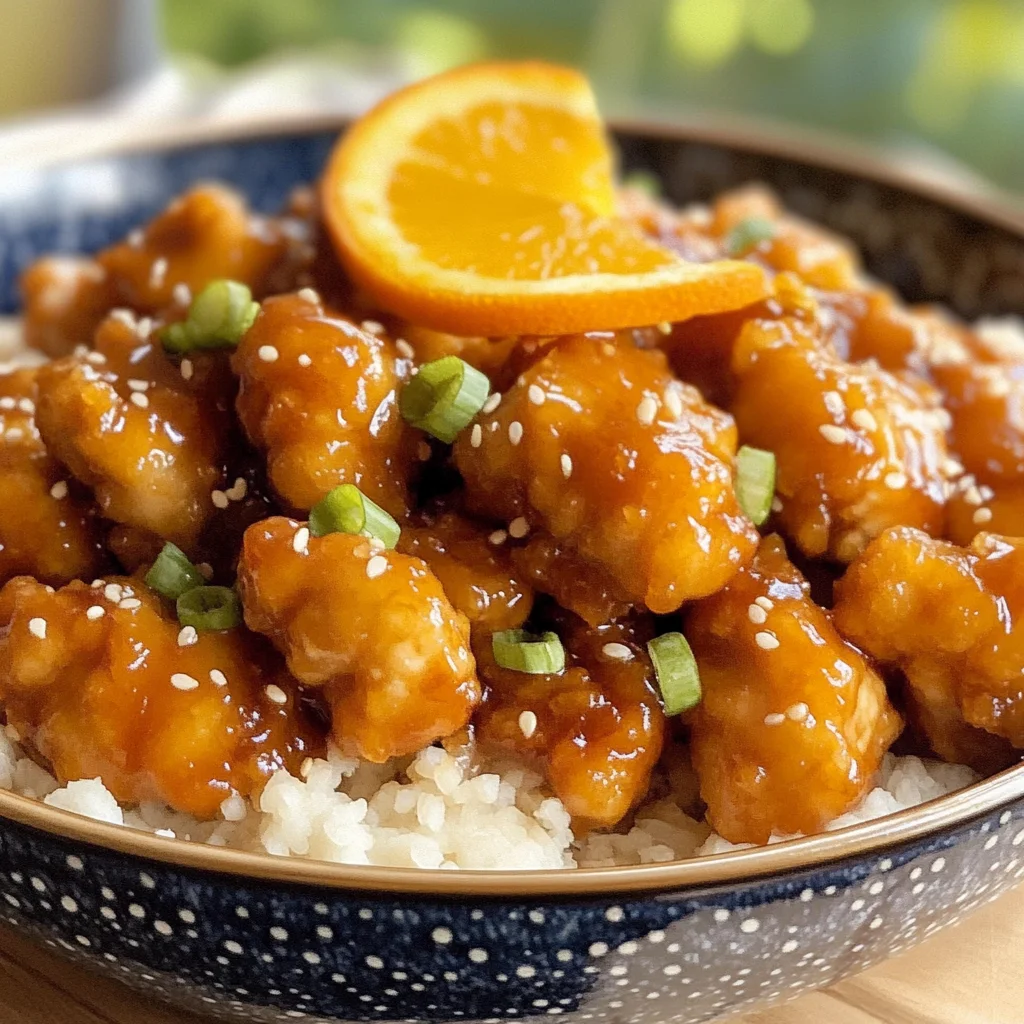 Gluten-Free Orange Chicken