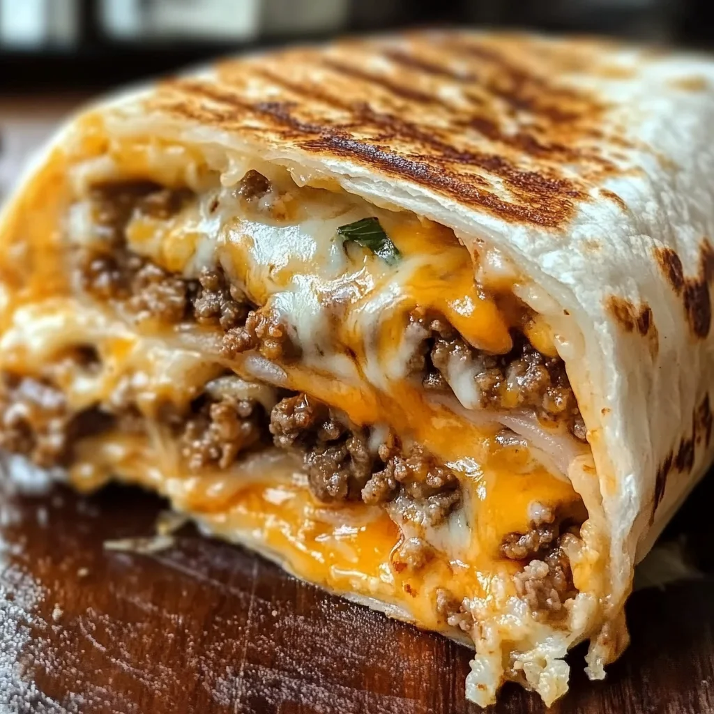 Grilled Cheese Burrito