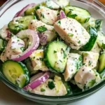 High Protein Cucumber Salad