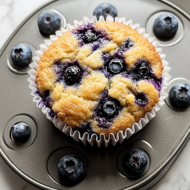 Homemade Blueberry Protein Muffins