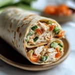 Homemade Chicken Salad Wrap