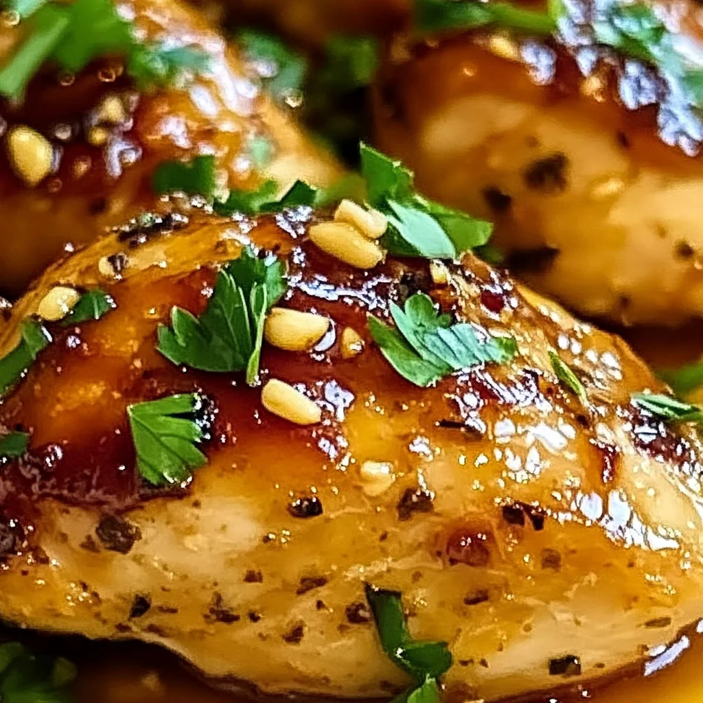 Honey Garlic Chicken Breasts