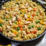 Quick Chicken Pot Pie Pasta