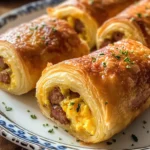 Sausage Egg Breakfast Roll-Ups – Quick u0026 Easy Morning Treat!