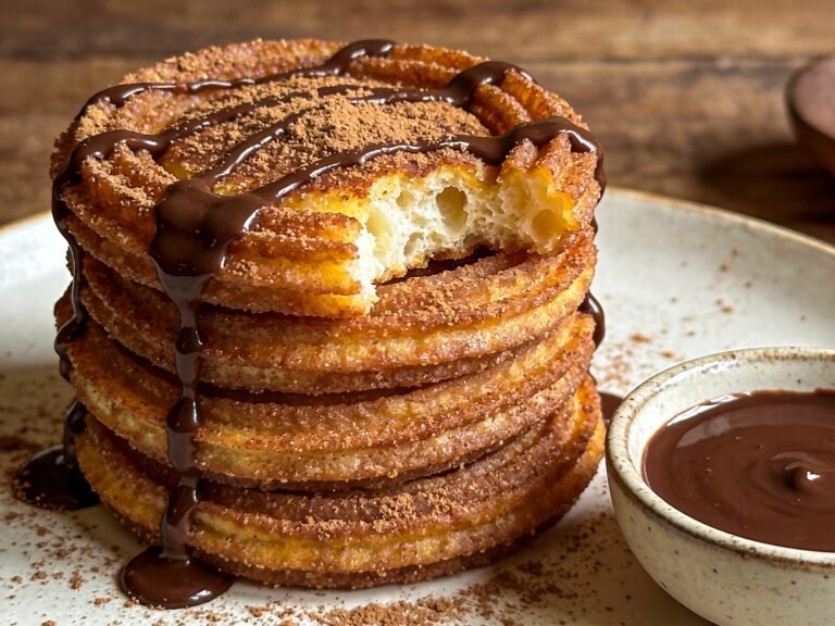 Spanish Churro-Inspired Pancakes A Breakfast Delight!