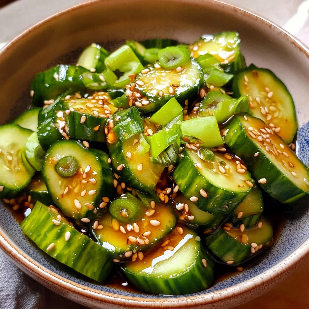 Spicy Cucumber Salad
