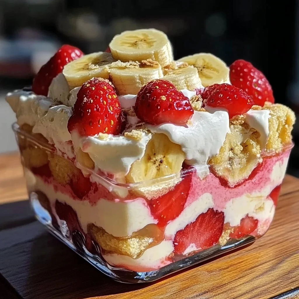 Strawberry Banana Pudding Dream
