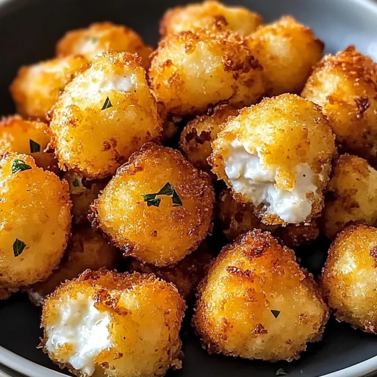 Two Ingredient Cottage Cheese Tots