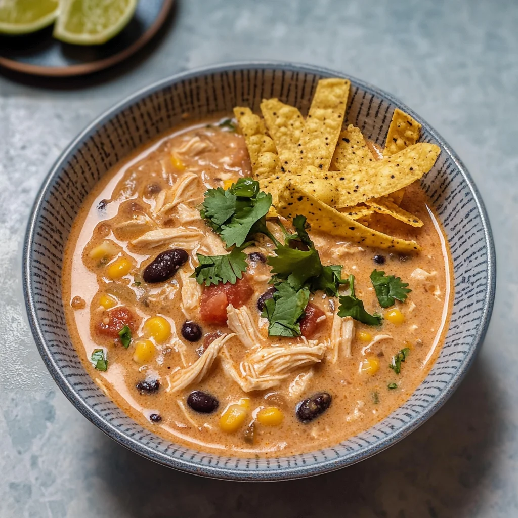 White Chicken Chili Recipe with Cream Cheese