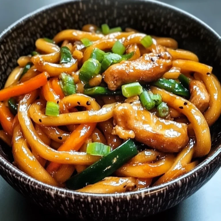 Yaki Udon Noodle Recipe