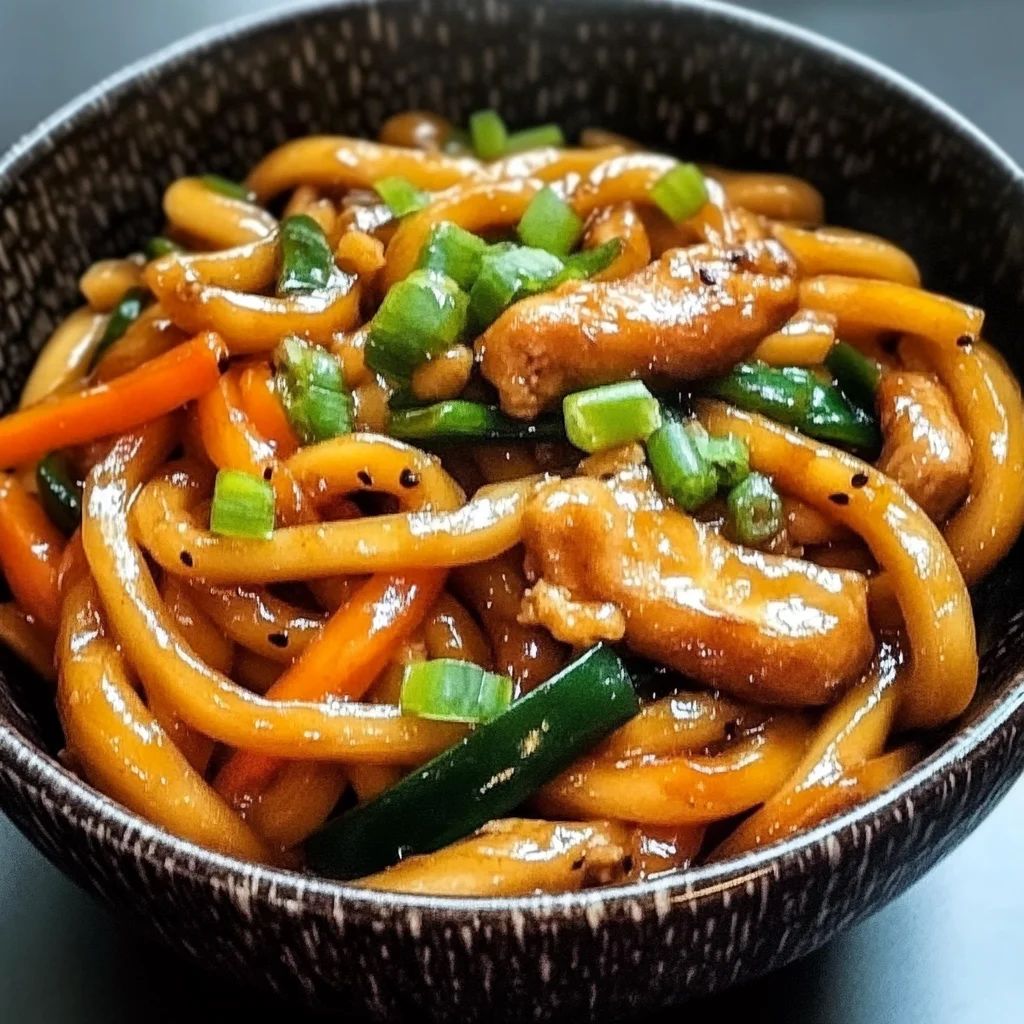 Yaki Udon Noodle Recipe