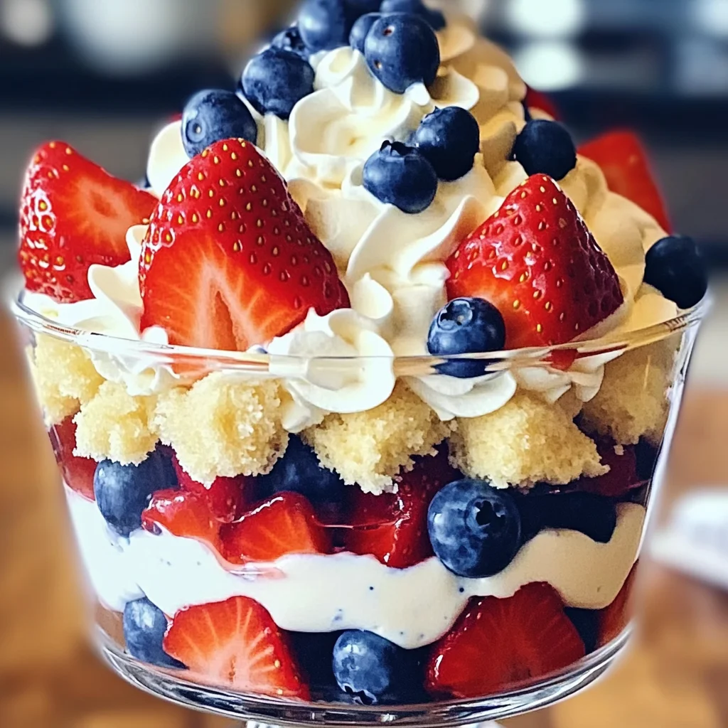 4th of July Trifle Recipe