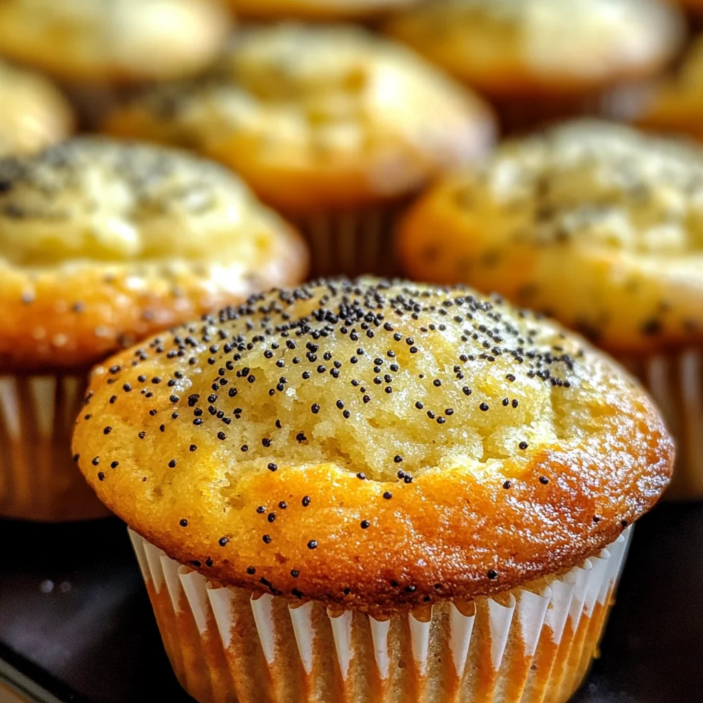 Amazing Lemon Poppy Seed Muffins: A 20-Minute Joyful Bake