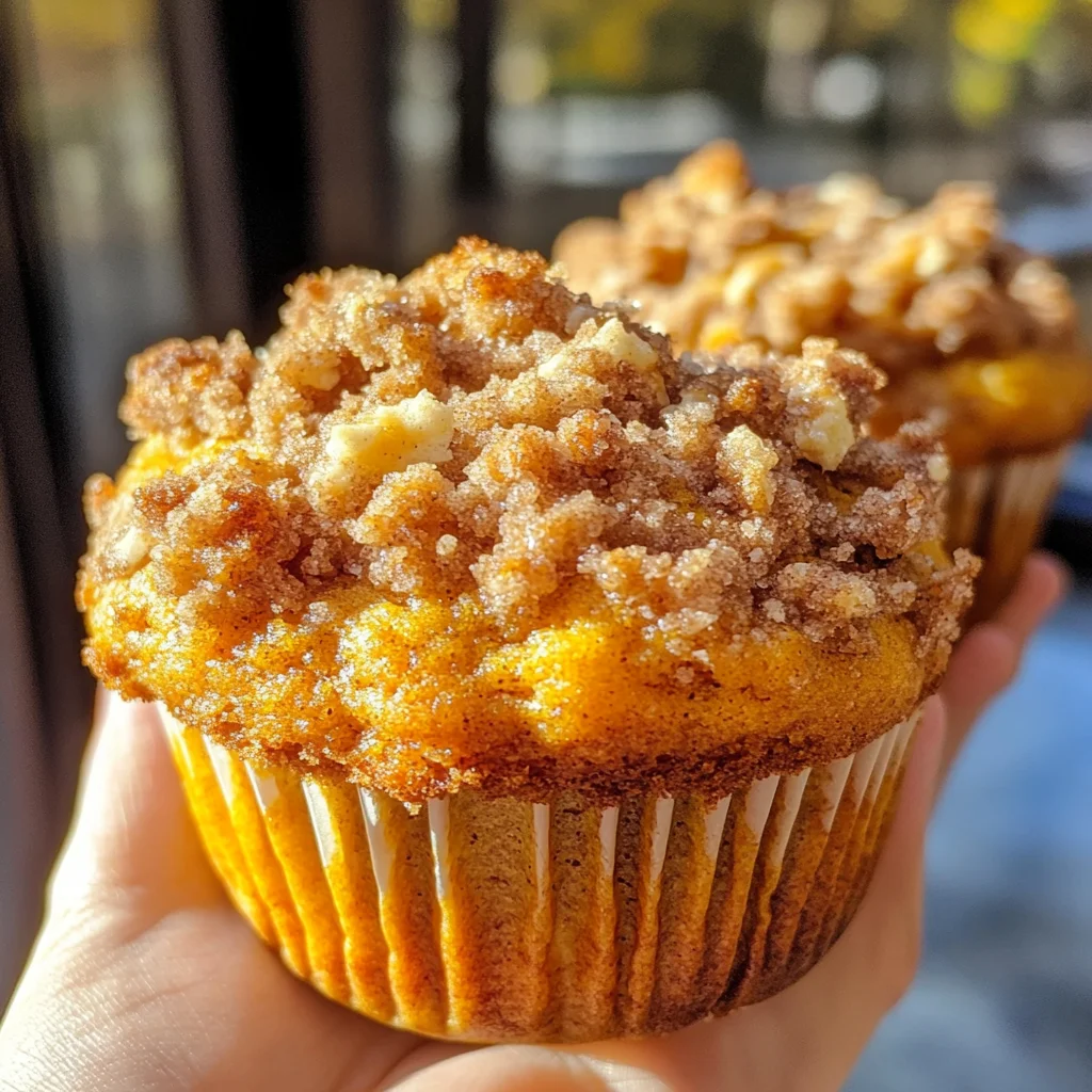Amazing Spiced Pumpkin Streusel Muffins: 280-Calorie Delight