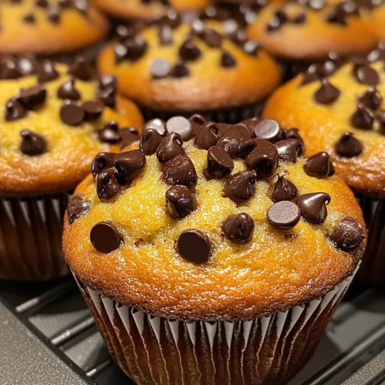 Amazing Vegan Chocolate Chip Muffins in Just 1 Hour