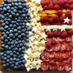 American Flag Charcuterie Board