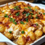 Bacon Ranch Tater Casserole