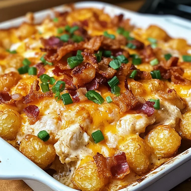 Bacon Ranch Tater Casserole