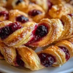 Berry Puff Twists