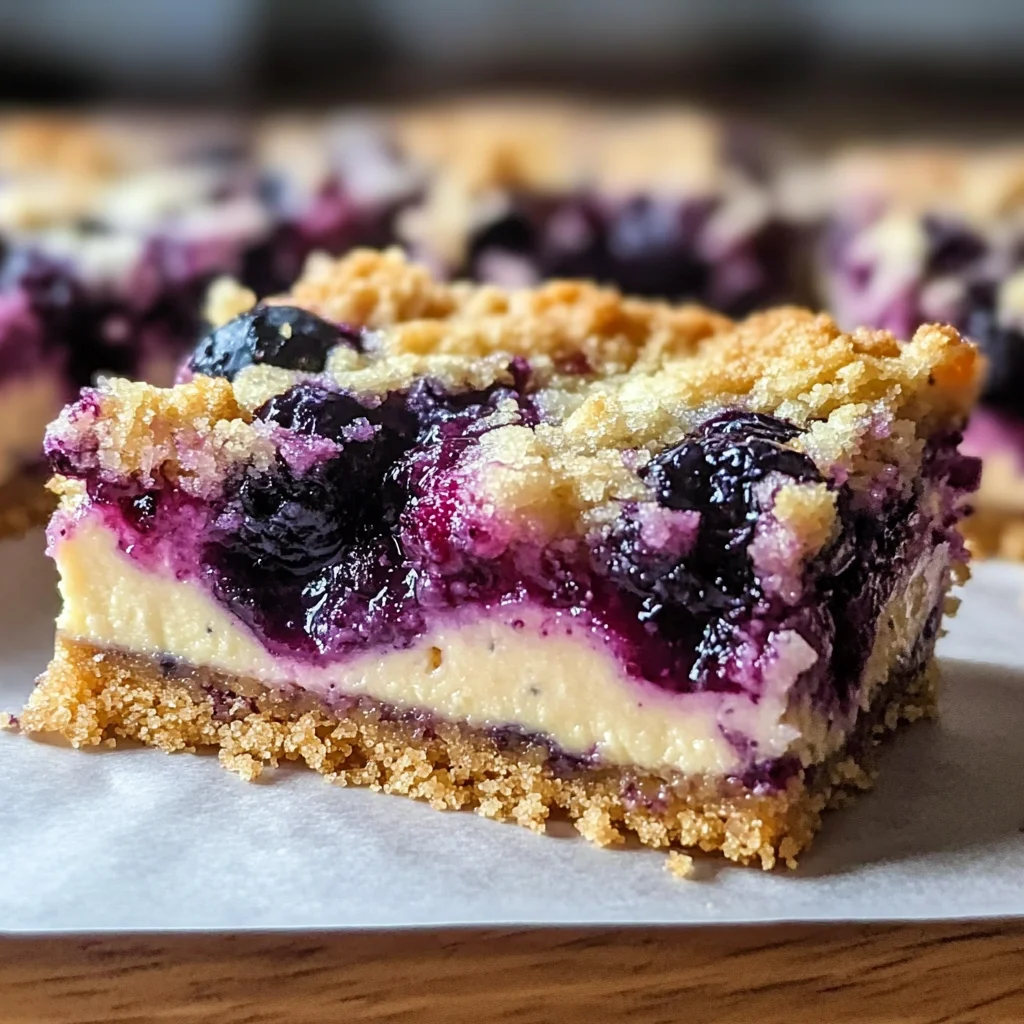 Blueberry Cream Cheese Bars