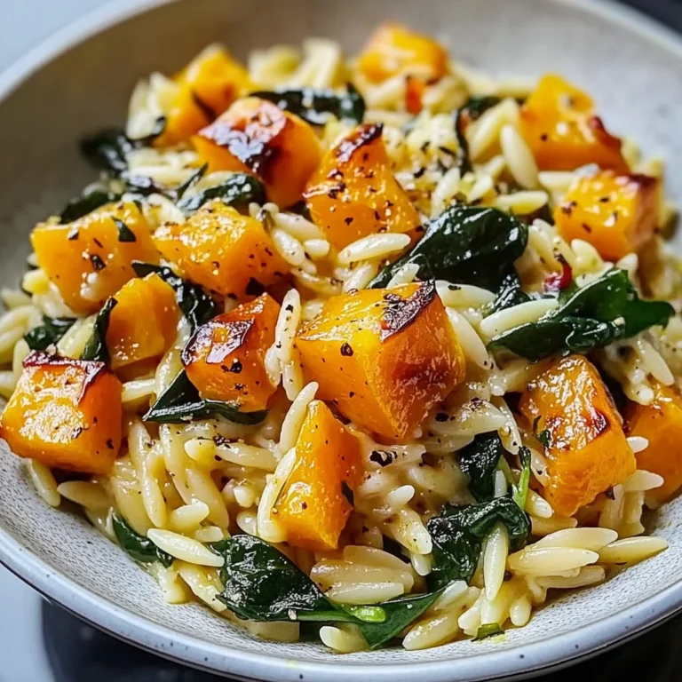 Butternut Squash Orzo