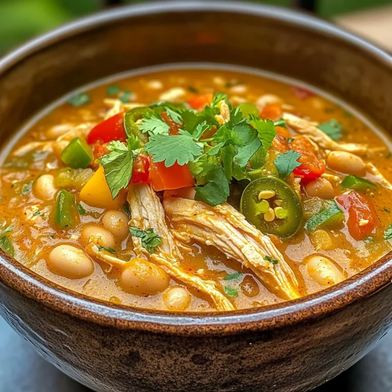 Cajun White Chicken Chili