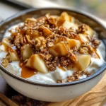 Caramel Apple Yogurt Bowl