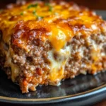 Cheesy Meatloaf Casserole