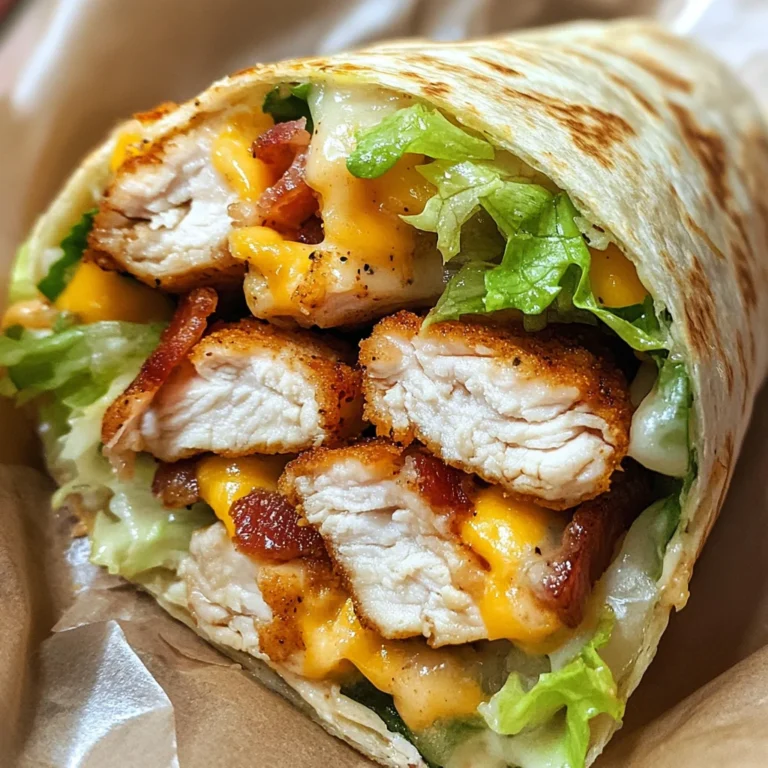 Chicken Bacon Ranch Wrap: The Ultimate Recipe & Guide