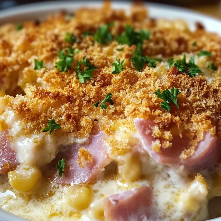Chicken Cordon Bleu Casserole