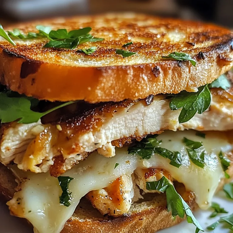 Chicken Garlic Sandwich