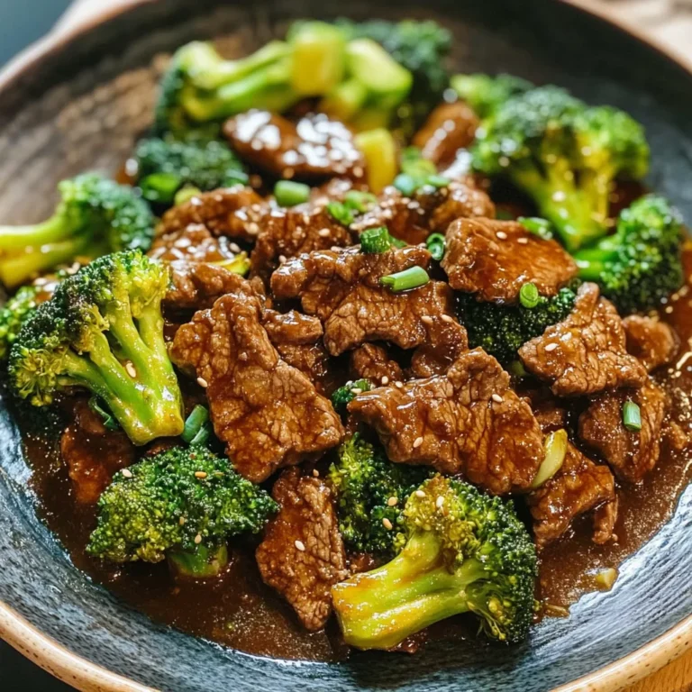Chinese Beef and Broccoli (牛肉炒西兰花)